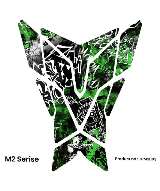MOTOTRENDZ TANK PAD M2 HOLOGRAPHIC 1