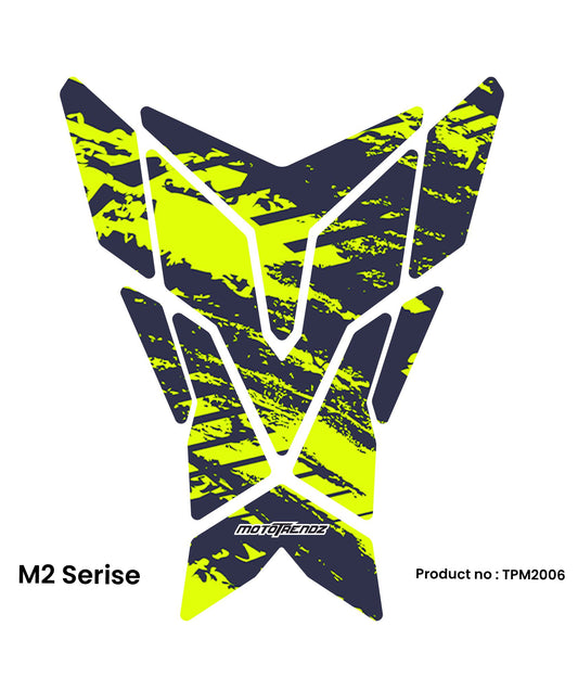 MOTOTRENDZ TANK PAD M2 GRAPHICS 1
