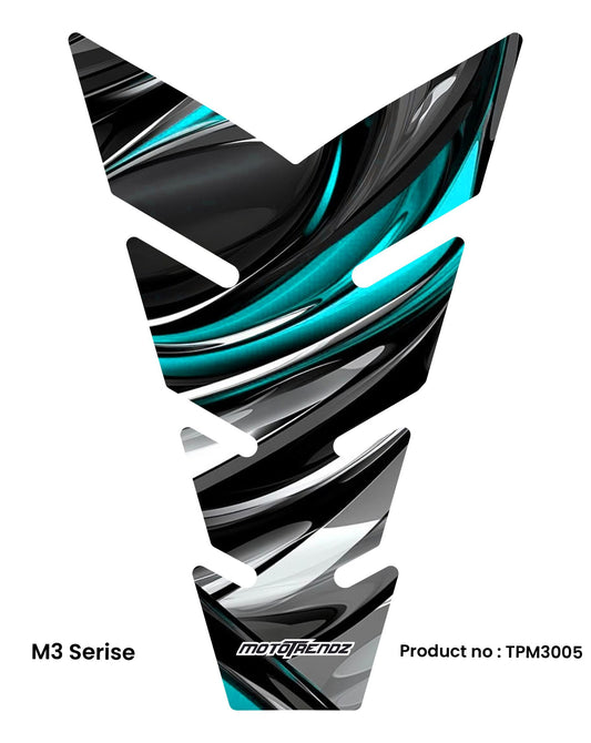 MOTOTRENDZ TANK PAD M3 GRAPHICS 2