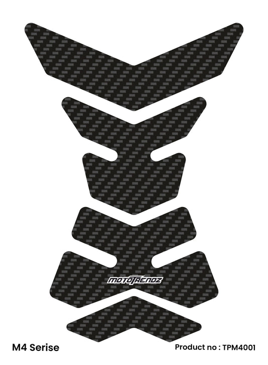 MOTOTRENDZ TANK PAD M4 CARBON FIBER