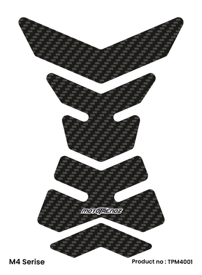 MOTOTRENDZ TANK PAD M4 CARBON FIBER