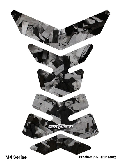 MOTOTRENDZ TANK PAD M4 FORGED CARBON FIBER
