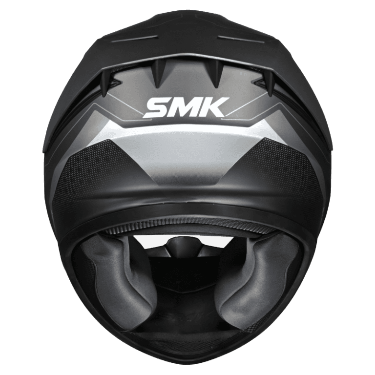 SMK HELMET STELLAR SP FLIGHT MATT BLACK GREY (MA266)