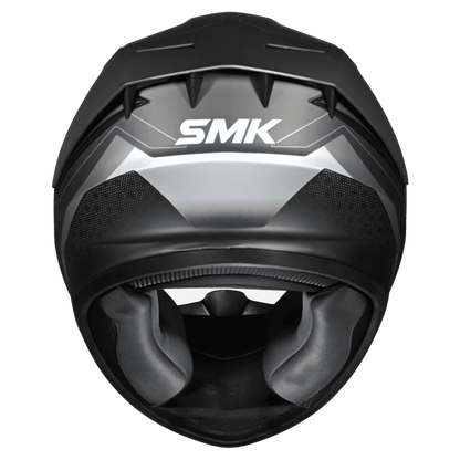 SMK HELMET STELLAR SP FLIGHT MATT BLACK GREY (MA266)