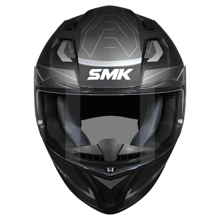SMK HELMET STELLAR SP FLIGHT MATT BLACK GREY (MA266)