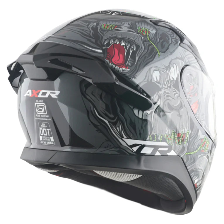 AXOR HELMET APEX ASCETIC BLACK GREY