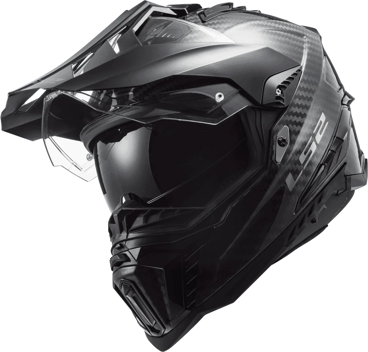 LS2 HELMET MX701 CARBON SOLID GLOSS