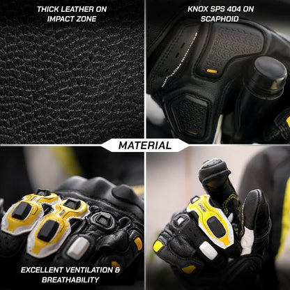 VIATERRA GLOVES GRID MK3 YELLOW