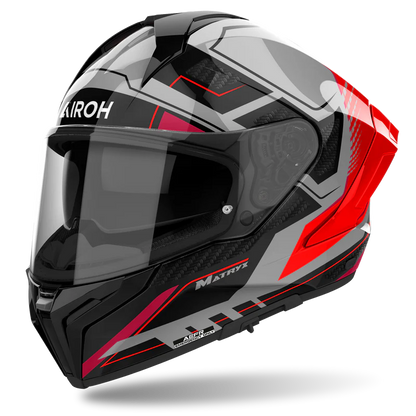 AIROH HELMET MATRYX ROCKET RED