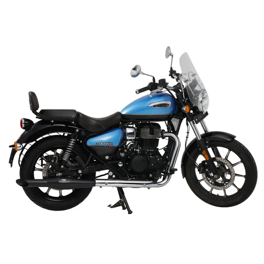 RED ROOSTER EXHAUST RUMBLER ACE MATT BLACK METEOR 350