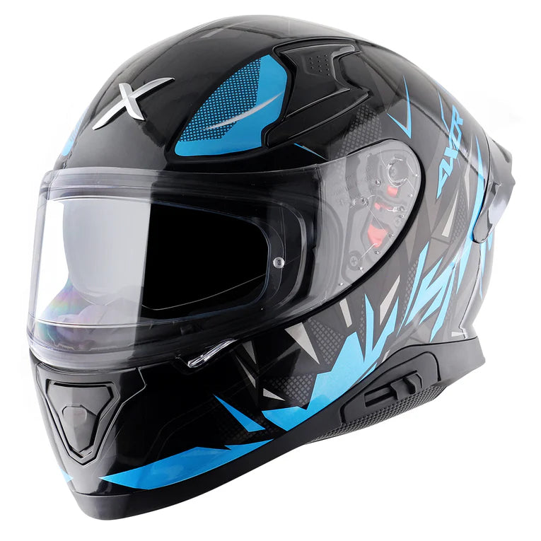 AXOR HELMET APEX HUNTER BLACK BLUE