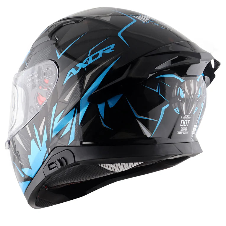 AXOR HELMET APEX HUNTER BLACK BLUE