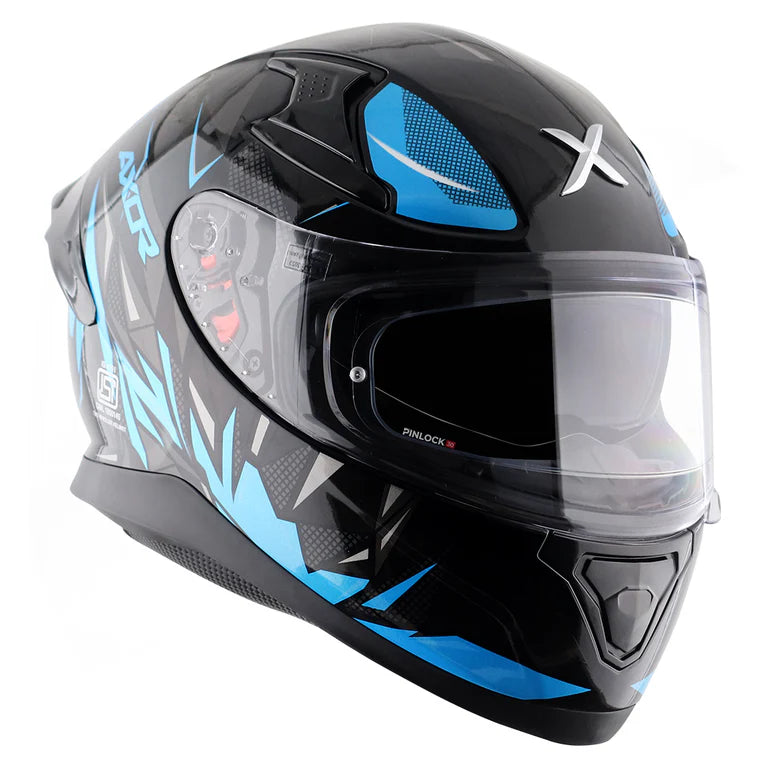 AXOR HELMET APEX HUNTER BLACK BLUE