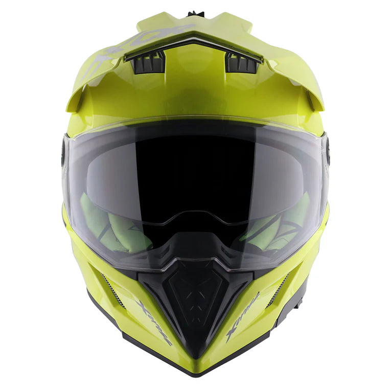 AXOR HELMET XCROSS DV NEON YELLOW