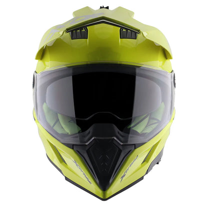 AXOR HELMET XCROSS DV NEON YELLOW