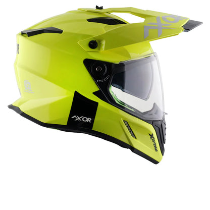 AXOR HELMET XCROSS DV NEON YELLOW