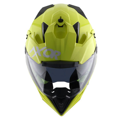 AXOR HELMET XCROSS DV NEON YELLOW
