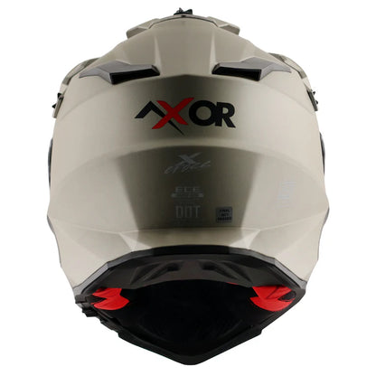 AXOR HELMET XCROSS DV NICKEL RED