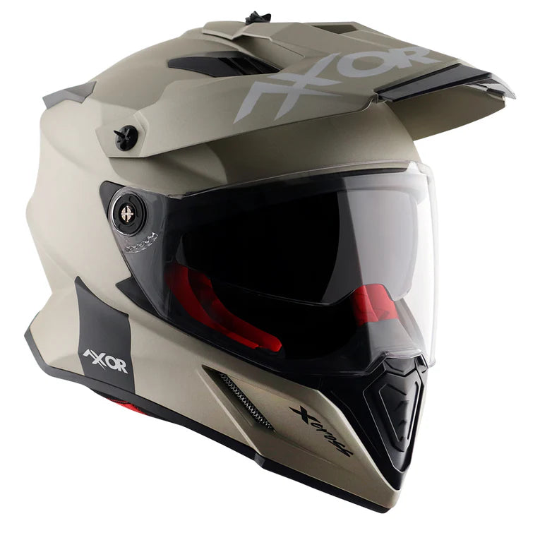 AXOR HELMET XCROSS DV NICKEL RED