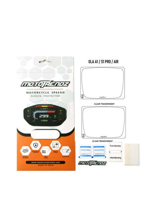 MOTOTRENDZ SPEEDOMETER FILM OLA S1 PRO/ A1/AIR