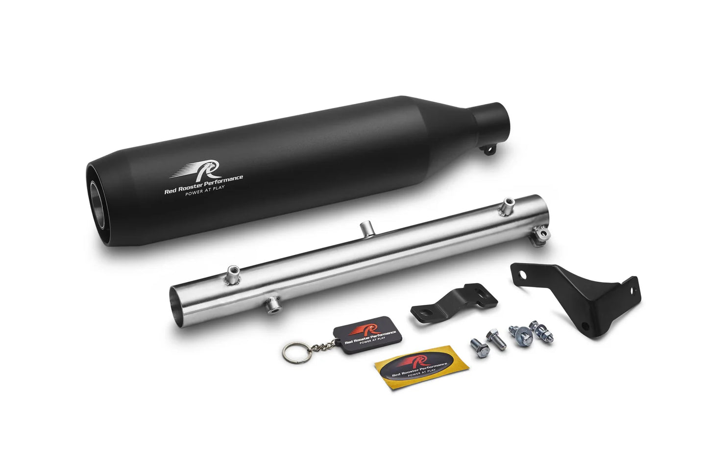 RED ROOSTER EXHAUST POLESTAR PRO MATT BLACK GOAN CLASSIC 350