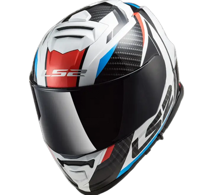 LS2 HELMET FF800 STORM II RACER RED BLUE WHITE