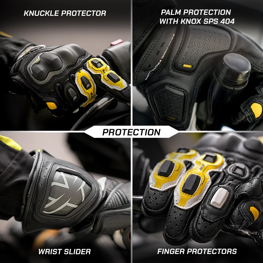 VIATERRA GLOVES GRID MK3 YELLOW