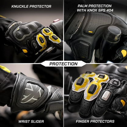VIATERRA GLOVES GRID MK3 YELLOW