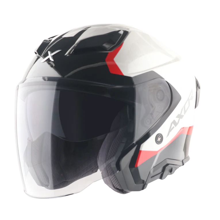 AXOR HELMET KYLO RAY WHITE RED