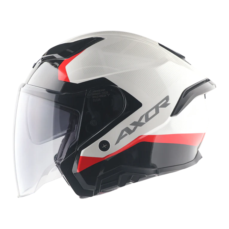 AXOR HELMET KYLO RAY WHITE RED