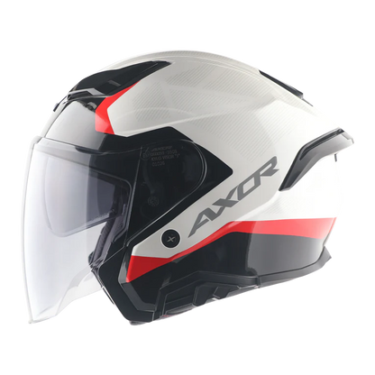 AXOR HELMET KYLO RAY WHITE RED