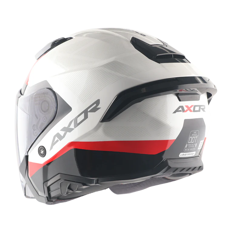 AXOR HELMET KYLO RAY WHITE RED