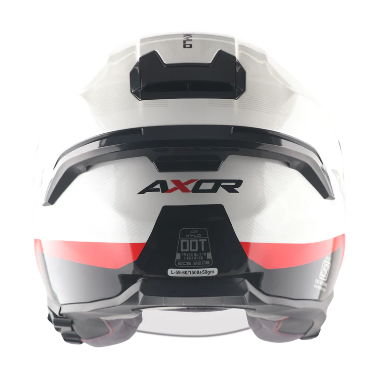 AXOR HELMET KYLO RAY WHITE RED