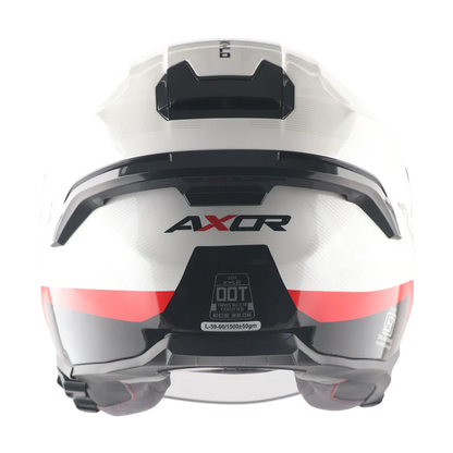 AXOR HELMET KYLO RAY WHITE RED
