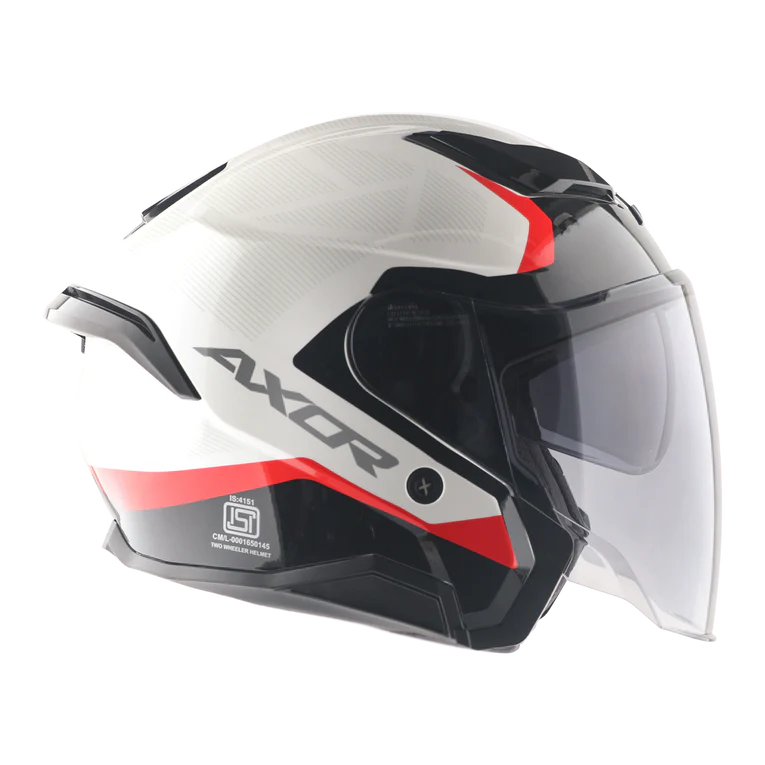 AXOR HELMET KYLO RAY WHITE RED