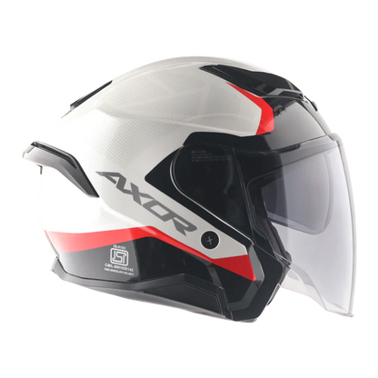 AXOR HELMET KYLO RAY WHITE RED