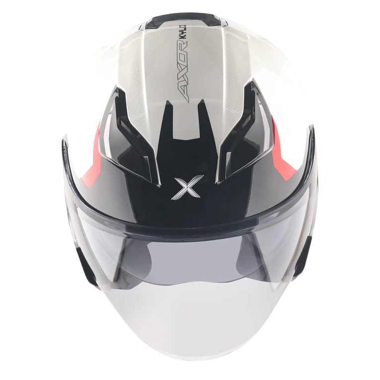 AXOR HELMET KYLO RAY WHITE RED