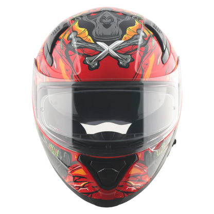 AXOR HELMET APEX ASCETIC RED GREY