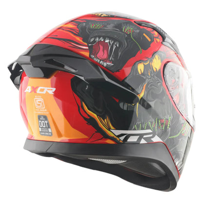 AXOR HELMET APEX ASCETIC RED GREY