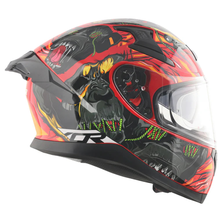AXOR HELMET APEX ASCETIC RED GREY