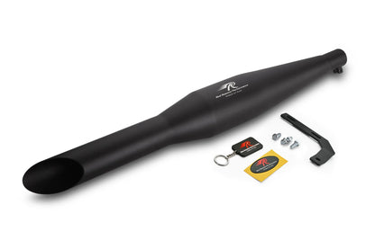 RED ROOSTER EXHAUST RUMBLER MATT BLACK CLASSIC BS4