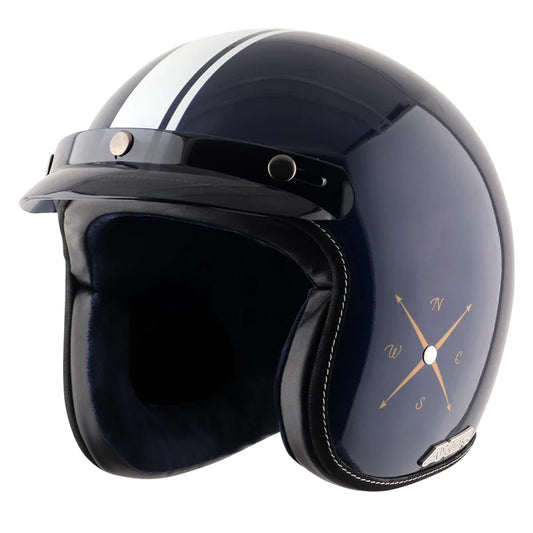 AXOR HELMET RETRO JET EURO GLOBE ROYAL BLUE