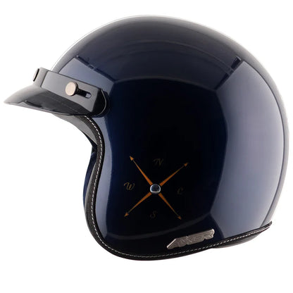 AXOR HELMET RETRO JET EURO GLOBE ROYAL BLUE