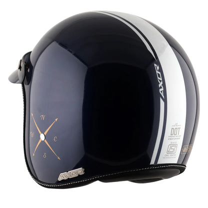 AXOR HELMET RETRO JET EURO GLOBE ROYAL BLUE