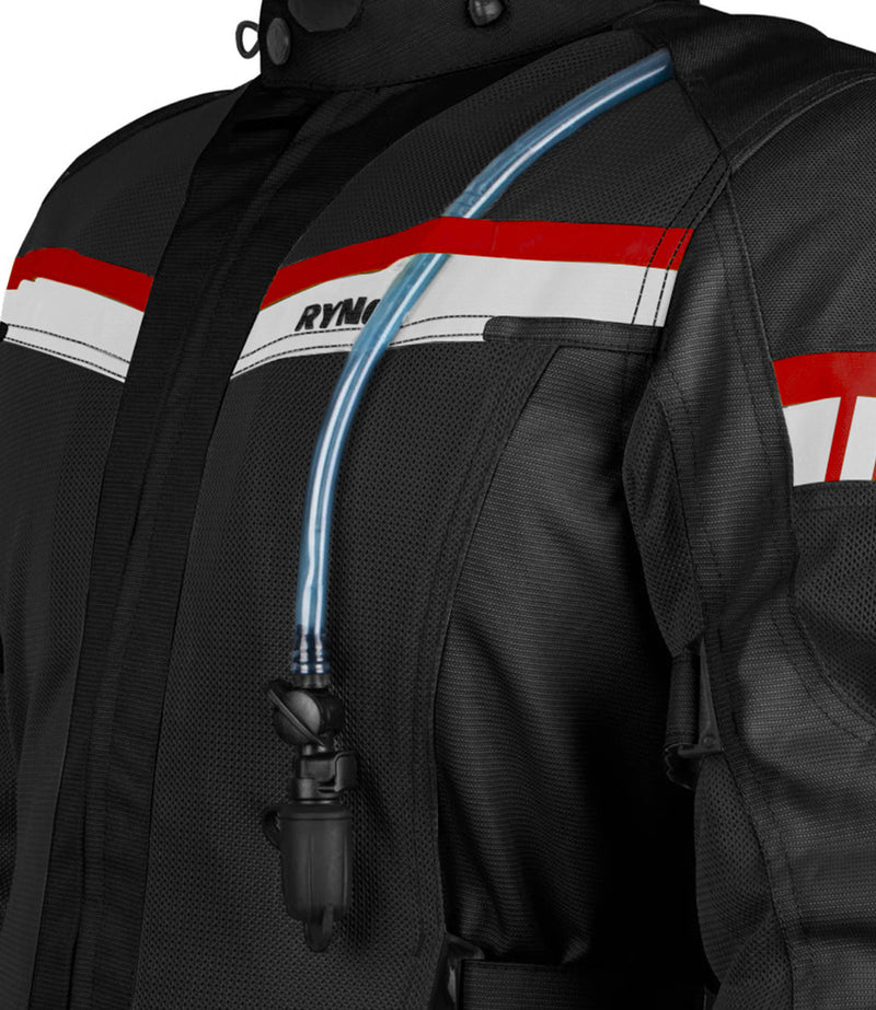RYNOX JACKET STEALTH AIR PRO BLACK RED
