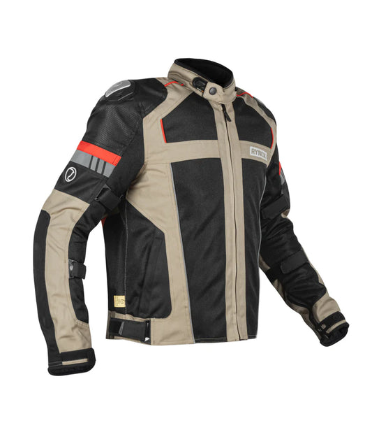 RYNOX JACKET STORM EVO L2 SAND BROWN