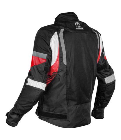 RYNOX JACKET TORNADO PRO 4 BLACK RED