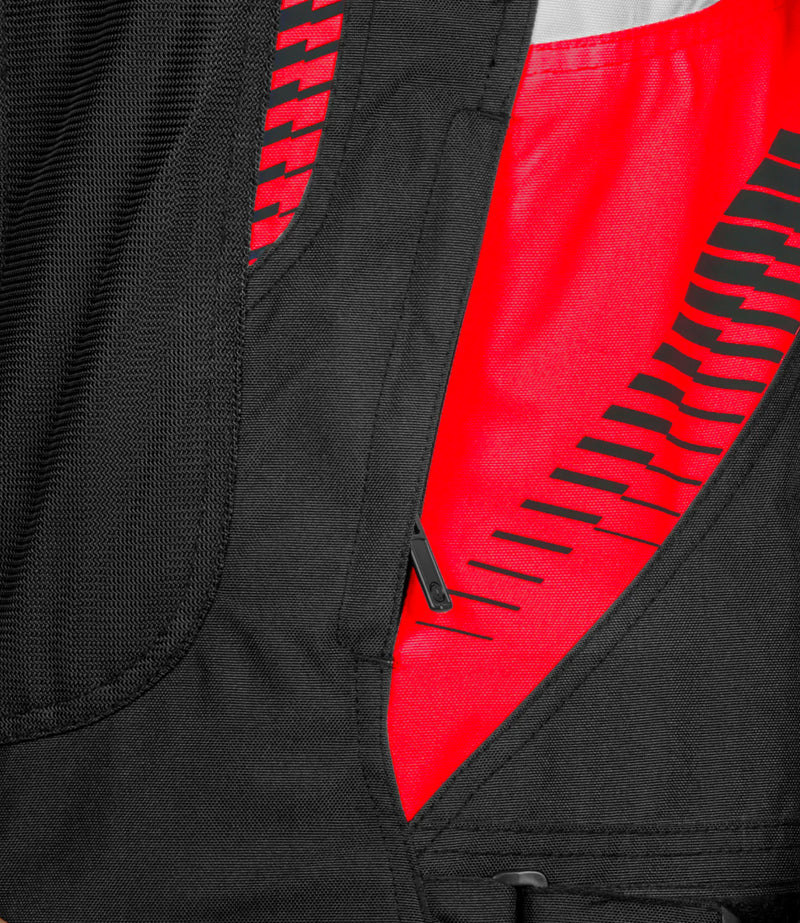 RYNOX JACKET TORNADO PRO 4 BLACK RED