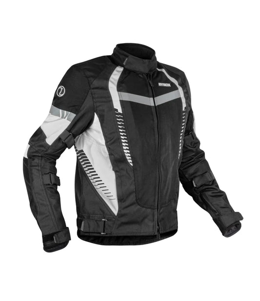 RYNOX JACKET TORNADO PRO 4 BLACK WHITE