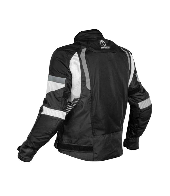 RYNOX JACKET TORNADO PRO 4 BLACK WHITE